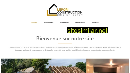 lepori-construction.ch alternative sites