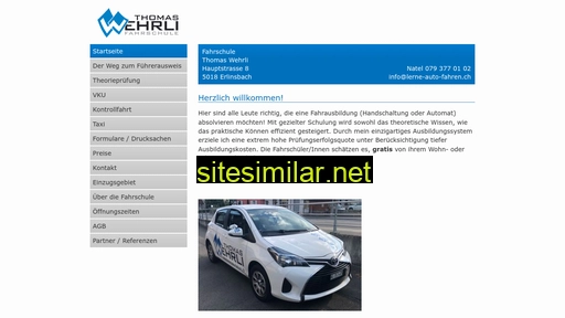 lerne-auto-fahren.ch alternative sites