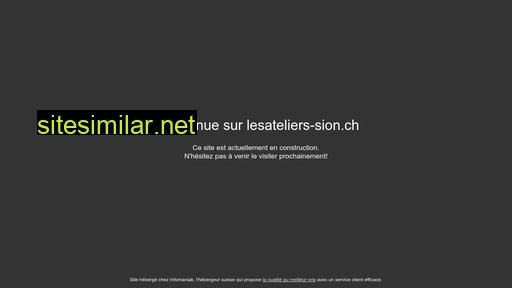 lesateliers-sion.ch alternative sites