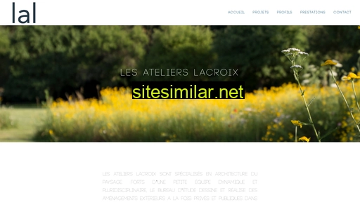 Lesatelierslacroix similar sites