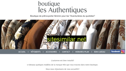 lesauthentiques.ch alternative sites