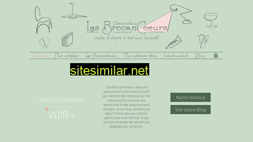 lesbrocancoeurs.ch alternative sites