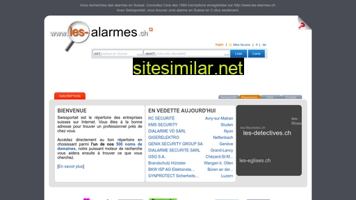 les-alarmes.ch alternative sites