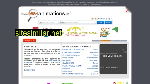 Les-animations similar sites