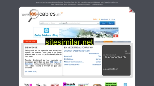 Les-cables similar sites