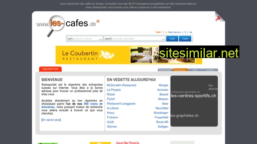 les-cafes.ch alternative sites