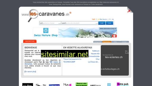 les-caravanes.ch alternative sites