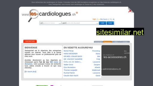 Les-cardiologues similar sites