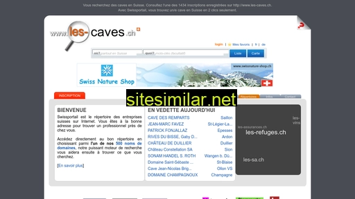 les-caves.ch alternative sites