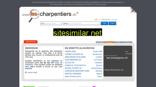 les-charpentiers.ch alternative sites