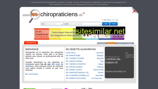 Les-chiropraticiens similar sites