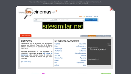 les-cinemas.ch alternative sites