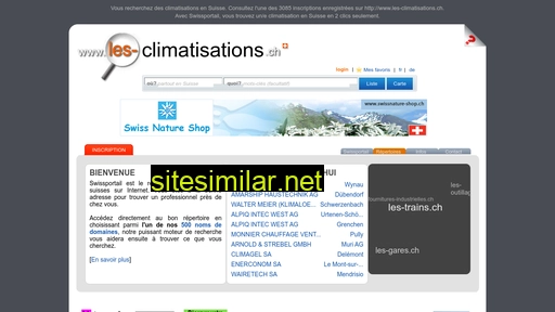 les-climatisations.ch alternative sites