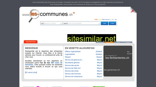 les-communes.ch alternative sites