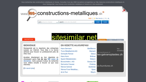 les-constructions-metalliques.ch alternative sites