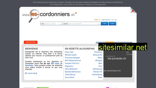 les-cordonniers.ch alternative sites