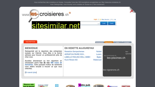 les-croisieres.ch alternative sites