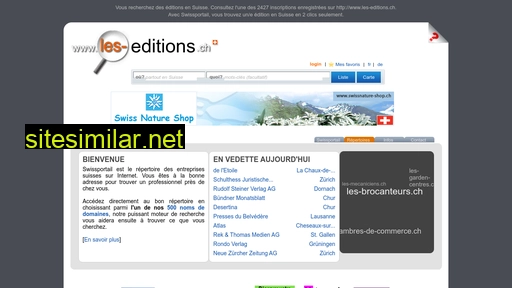 les-editions.ch alternative sites