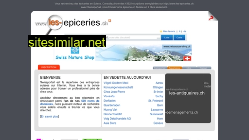les-epiceries.ch alternative sites