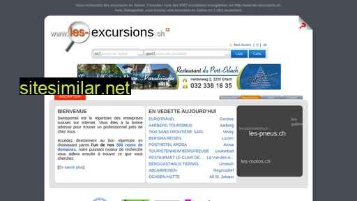 les-excursions.ch alternative sites