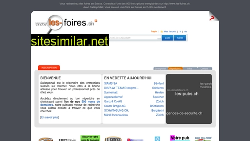 les-foires.ch alternative sites