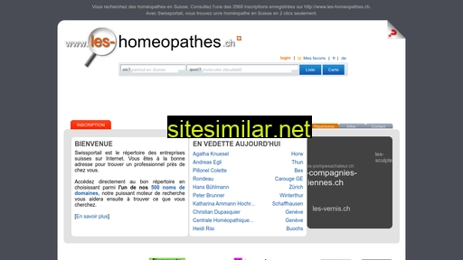 les-homeopathes.ch alternative sites