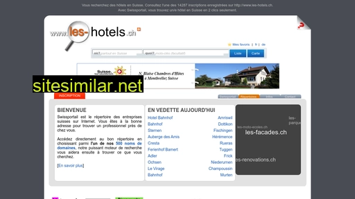 les-hotels.ch alternative sites