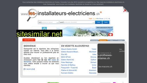 les-installateurs-electriciens.ch alternative sites