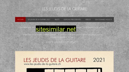 les-jeudis-de-la-guitare.ch alternative sites
