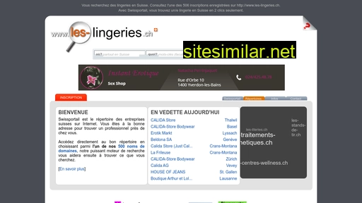 les-lingeries.ch alternative sites