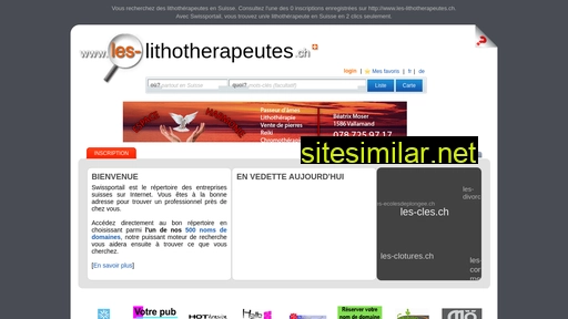 les-lithotherapeutes.ch alternative sites