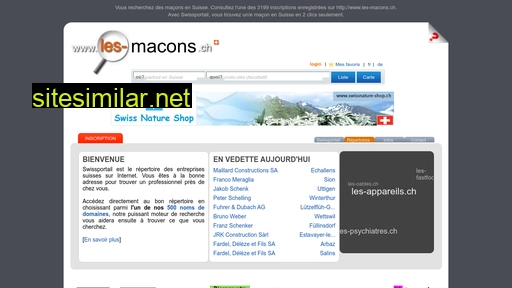 les-macons.ch alternative sites