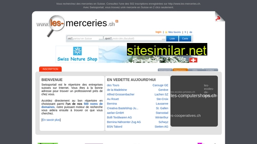 les-merceries.ch alternative sites