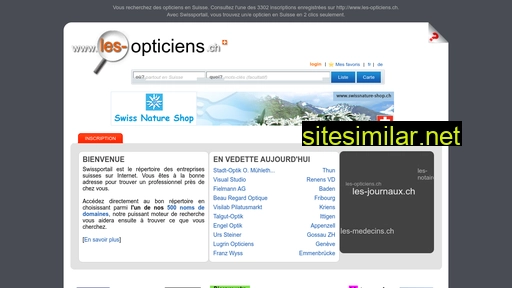 les-opticiens.ch alternative sites