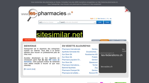 Les-pharmacies similar sites