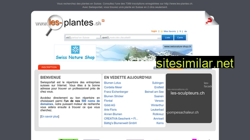 les-plantes.ch alternative sites