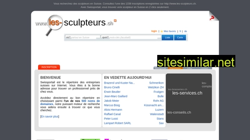 les-sculpteurs.ch alternative sites
