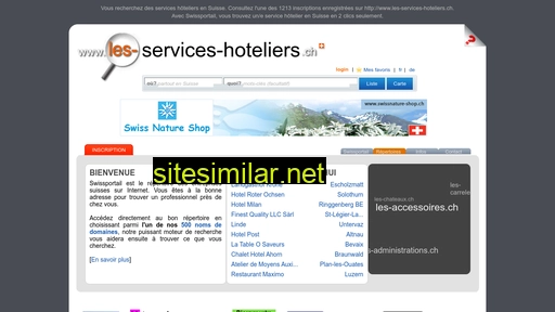 Les-services-hoteliers similar sites