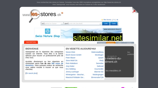 les-stores.ch alternative sites