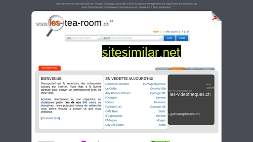les-tea-room.ch alternative sites