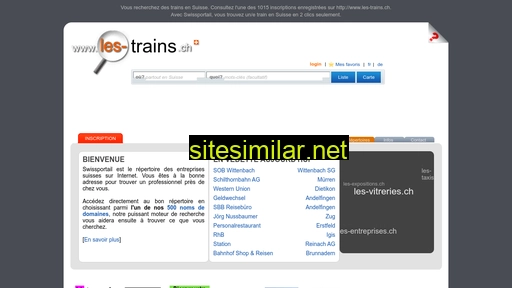 les-trains.ch alternative sites