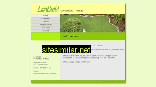 leuthold-garten-tiefbau.ch alternative sites