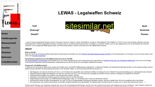 lewas.ch alternative sites