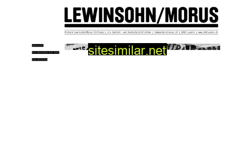lewinsohn-morus.ch alternative sites
