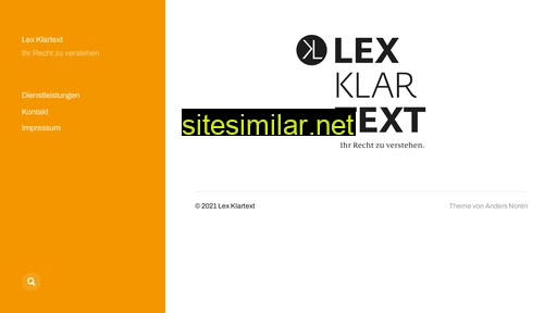 Lexklartext similar sites