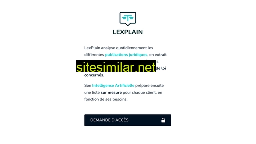 lexplain.ch alternative sites