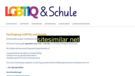 lgbtiq-schule.ch alternative sites