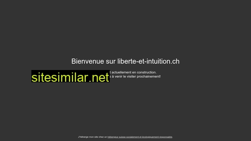 Liberte-et-intuition similar sites