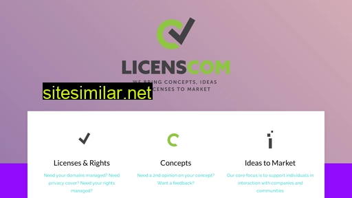 licenscom.ch alternative sites