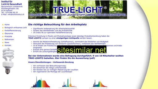 lichtinstitut.ch alternative sites